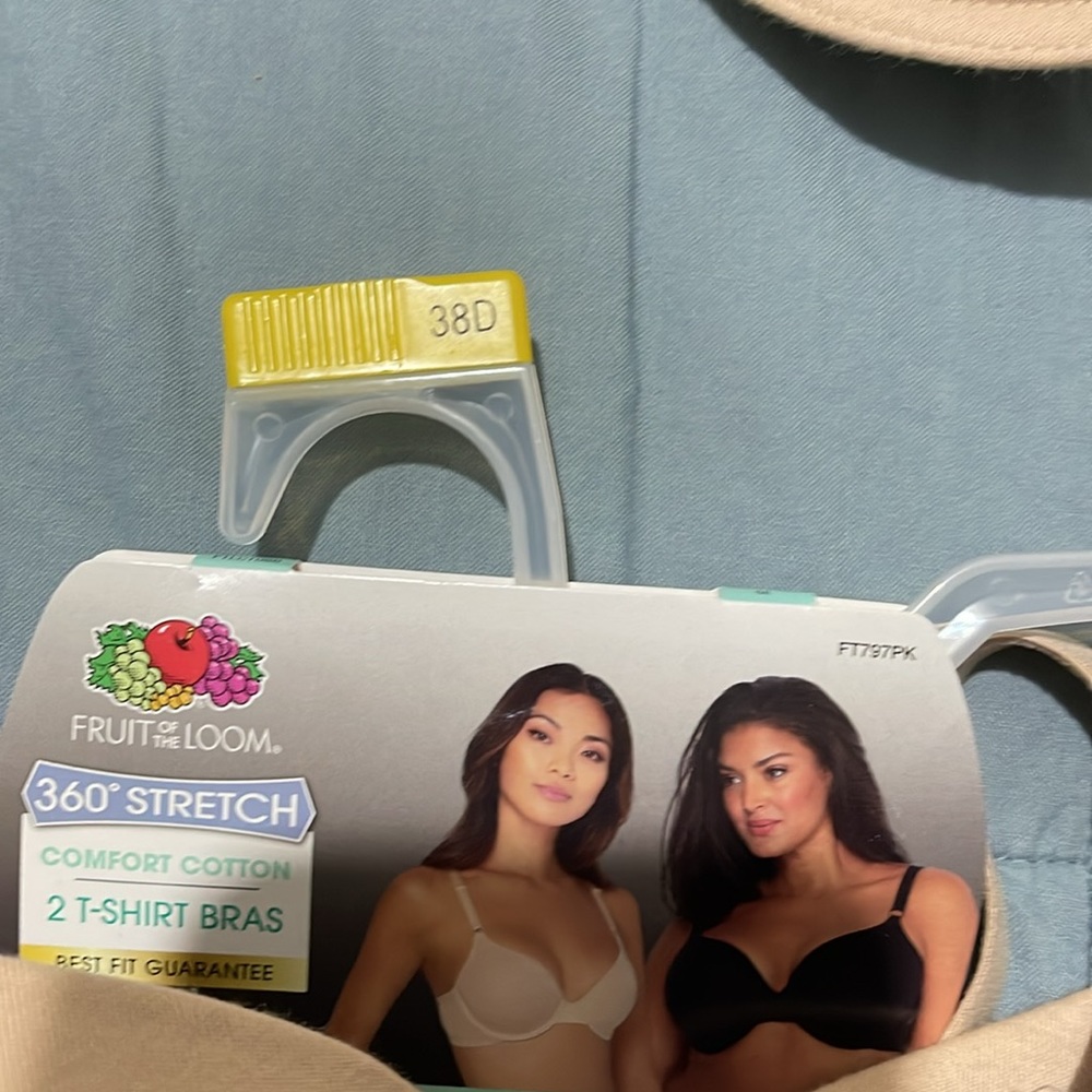 Brand new fruit of the loom T-shirt, bras, comfort, cotton - Picture 3 of 4